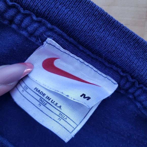 Vintage | Nike Mini Swoosh Check T-shirt - Picture 5 of 8